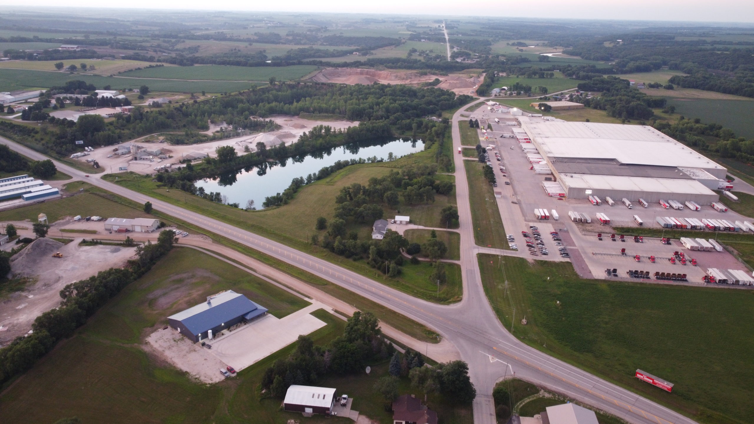 Aerial property photo