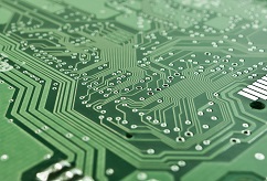 Electronic circuit board background